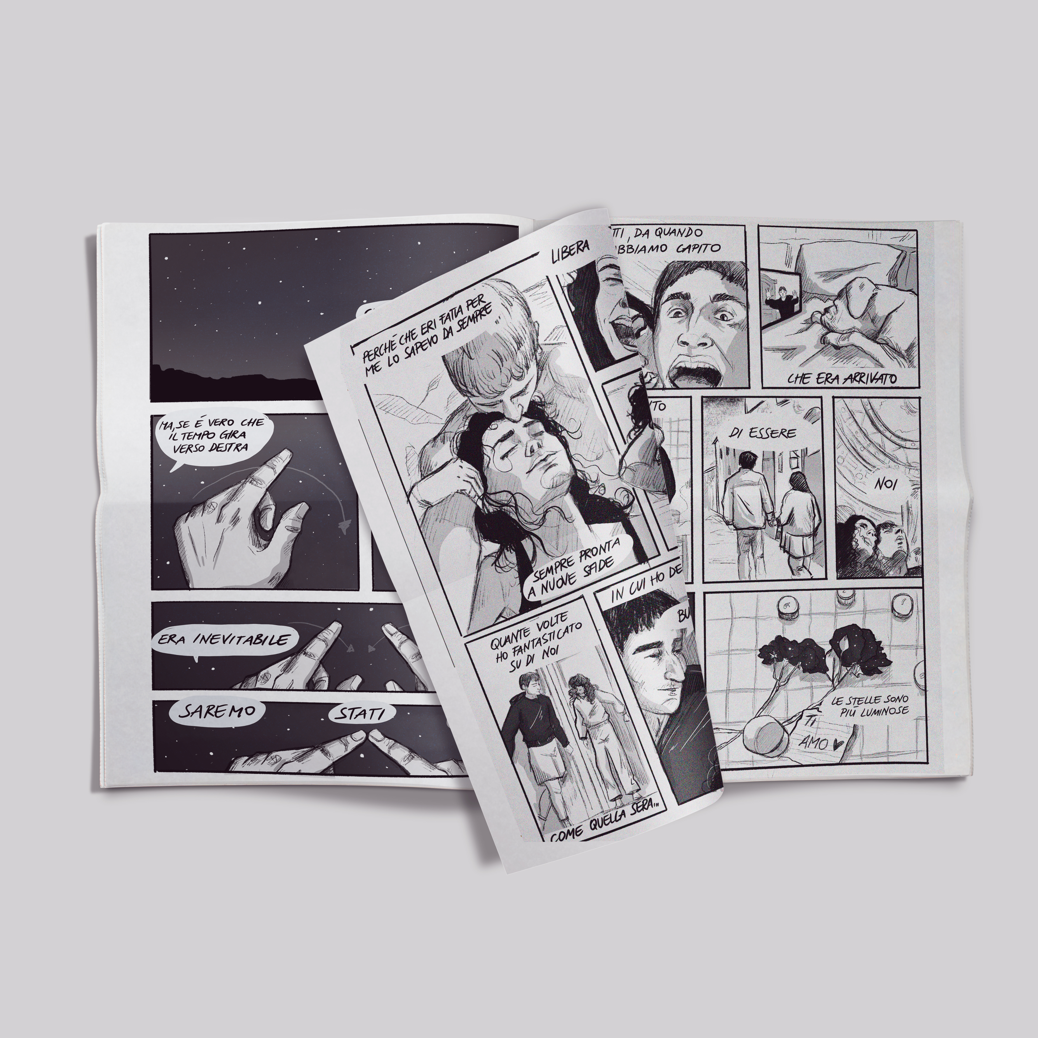 Una storia raccontata a fumetti